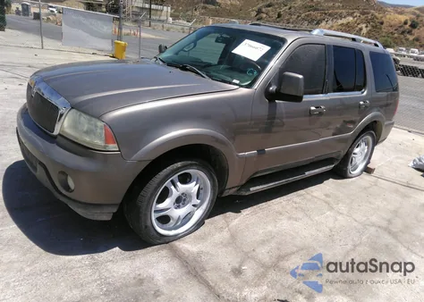 2003 Lincoln Aviator Luxury/Premium из США, поврежденный, VIN 5LMEU68H93ZJ13817